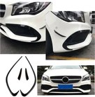 Aero Flaps Spoiler Front For Mercedes-benz Cla C117 W117 Amg Look Black New Neu. Price: $99.10.
