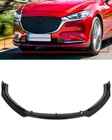 Front Bumper Body Kit Spoiler Lip For 2014-18 Mazda 6 Sedan Glossy Black New. Price: $40.82.