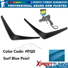 Fits 15-23 Charger Ikon Style 2PC Pp Front Bumper Canards #pqd Surf Blue Pearl New. Price: $129.99.