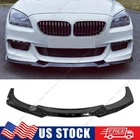 Gloss Black For Bmw Series F06 F12 F13 Sport 12-18 Front Bumper Lip Splitter New. Price: $84.98.