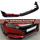 For 2018-2020 Honda Accord Painted San Marino Red Front Bumper Lip Splitter Kit New. Price: $90.90.