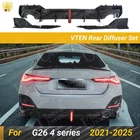 For 2021-25 Bmw G26 430I Gran Coupe Rear Diffuser Bumper Lip W/corner Splitter New. Price: $469.99.