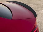 Black Rear Lip Spoiler And Mirror Cap Kit - With Audi Side Assist New. Price: $468.75.