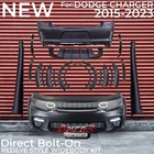 Fit For 2015-2023 Dodge Charger Widebody Kit Front And Rear Bumper Hellcat Style New. Price: $1199.00.