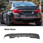 Rear Bumper Diffuser Lip Fit 2011-2016 Bmw F10 Series 528I Sport Matte Black New. Price: $99.99.