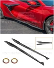 For 23-UP Corvette C8 Z06 Gm Factory Carbon Fiber Side Skirts Panel Extensions New. Price: $499.98.