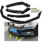 Fit Honda Accord 9TH 9.5TH 2014-2017 Abs Front Bumper Lip Body Kit Spoiler Black New. Price: $38.90.