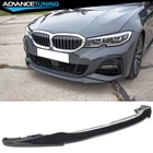 Fits 19-22 Bmw 3 Series G20 Sport Front Bumper Lip Spoiler Pu Unpainted Black New. Price: $79.99.