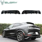 Fits 21-24 Ford Mustang Mach-e Gt Rear Diffuser Matte Black Bumper Lip Fins 2PC New. Price: $109.99.
