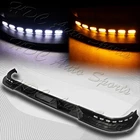 For 2016-2018 Toyota RAV4 Black Led Sequential Running Lights Front Bumper Lip New. Price: $145.99.