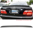 Fits 95-01 Benz W210 E-class Style Matte Black Rear Trunk Spoiler Wing Lip Abs New. Price: $74.99.