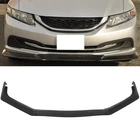 For 2013-2015 Honda Civic Sedan Front Bumper Lip Spoiler Splitter Matte Black New. Price: $58.99.
