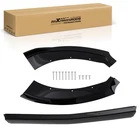 Glossy Blk Splitter Kit Ford Mustang 2015-2017 Front Lower Bumper Lip New. Price: $41.77.
