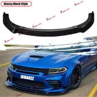 For Dodge Charger Srt Hellcat Scat Widebody 2020-2023 Front Bumper Lip Splitter New. Price: $81.22.