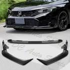 For 2025-2026 Honda Civic Sedan Hatchback Painted Black Front Bumper Lip Spoiler New. Price: $93.99.