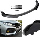 For 2016-2020 Honda Civic Front Bumper Lip Kit Spoiler Splitter Glossy Black New. Price: $47.25.