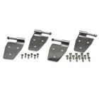 Kentrol 30525 Door Hinges Upper/lower Stainless Steel Polished Set Of 4 New. Price: $122.09.