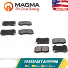 Front Rear Semi-metallic Brake Pads For Dodge Charger Chrysler Challenger Jeep New. Price: $71.45.