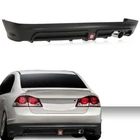 Fit For 2006-2011 Honda Civic 4DR Air Dam Chin Diffuser Mugen Rear Bumper Lip New. Price: $216.99.