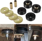 9.4102G Universal Body Mounts Bushings Isolators Kit Set Polyurethane (black) New. Price: $37.49.