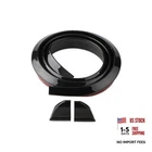 Spoilers For Cars, 3D Rubber Rear Roof Lip Kit, Trunk Black New. Price: $19.98.