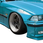 For Bmw M3 94-98 Duraflex Circuit Style Fiberglass Front Fender Flares Unpainted New. Price: $355.00.