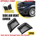Front Bumper Side Air Vent Covers For Subaru Impreza Wrx Sti Carbon Fiber 2-20X New. Price: $329.74.