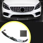 Carbon Fiber Style Front Bumper Lip Splitter Fits 2019-2021 Benz W205 C300 Sport New. Price: $119.99.