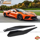 For 2020-2026 Corvette C8 Z51 Side Skirts Stage 2PC Gloss Black New. Price: $199.11.