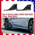 Fits 2021-2025 Bmw Series 430I G22 G23 Side Skirt Splitter Set Under Skit New. Price: $248.99.