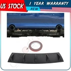 23"X6" Carbon Style Rear Bumper Lip Diffuser Shark Fin 5 Spoiler Wing New. Price: $29.51.