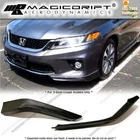 For 13-15 Honda Accord Coupe Hfp Style Front Bumper Lip Splitter Side Apron Pu New. Price: $45.88.
