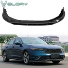 Fits 23-25 Honda Accord Ikon V1 Carbon Fiber Print Front Bumper Lip Spoiler 4PC New. Price: $53.99.