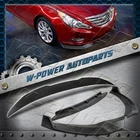 W-power Matt Black For 2011-2014 Hyundai Sonata Front Bumper Lip+rear Trunk Wing New. Price: $170.41.