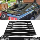 Rear Window Louver Fits 05-14 Ford Mustang Ikon Style Sun Shade Vent Gloss Black New. Price: $329.99.