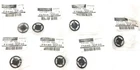 Nissan Group Hood Insulation Pad Clip Lot Of 7 F5846-30F00 Nos New. Price: $30.55.