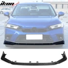 Fits 22-24 Honda Civic 11TH Gen Ikon 3PCS Front Bumper Lip Pp Carbon Fiber Print New. Price: $53.99.