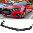 Fits 21-22 Honda Accord Ikon V1 Style 3PCS Front Bumper Lip Matte Black Pp New. Price: $36.99.