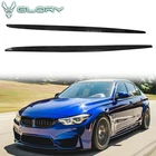 Fits 15-18 Bmw F80 M3 Side Skirts Mt Style Unpainted Aero Kit Panel Extension Pu New. Price: $84.88.