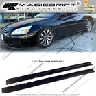 For 03-05 Honda Accord 2DR Coupes Jdm Style Rocker Panels Side Skirts Extension New. Price: $109.88.