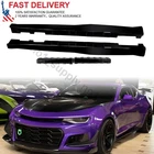 Side Skirts Rocker Panels Gloss Black For Chevy Camaro Rs&ss 2016- 22 ZL1 Style New. Price: $76.00.