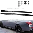 For Benz W213 E-class 86.6'' Carbon Fiber Side Skirts Rocker Panel Lip Splitter New. Price: $59.99.