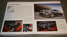 2012 Dodge Charger Info Spec Sheet Photo Feature Print Used. Price: $9.99.