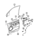 Genuine Mopar Lock Knob Grommet 7MB55TX7AA New. Price: $15.37.
