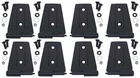 Kentrol 80576 Black Door Hinge Set Pieces 4 07-18 Wrangler Jk New. Price: $469.99.
