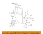 Chrysler Oem 07-18 Wrangler Jk Front Door Lock Hardware-hinge Pin 55395702AE New. Price: $27.00.