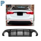 For Infiniti Q50 2014-2017 Rear Bumper Lip Spoiler Diffuser Splitter Aq Style New. Price: $48.54.