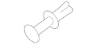 Genuine Volkswagen Regulator Module Rivet 5K0-837-975-A New. Price: $13.60.