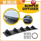 For Dodge Charger Srt Sxt 10 Fins Rear Diffuser Bumper Splitter Body Spoiler New. Price: $27.54.