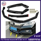 For 2014-2017 Honda Accord 9TH 9.5TH Front Bumper Lip Body Kits Spoiler Splitter New. Price: $38.90.